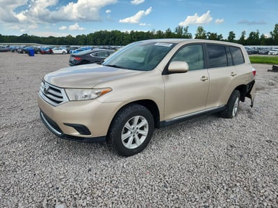 5TDZA3EHXDS****** 2013 Toyota Highlander