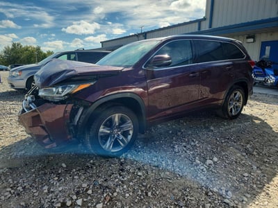 5TDDZRFH5KS****** 2019 Toyota Highlander