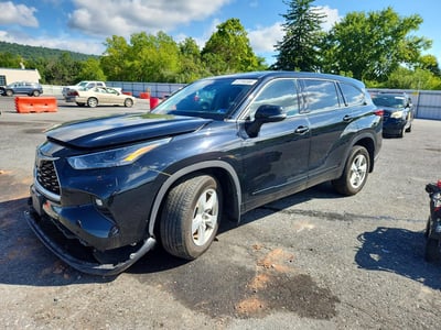 5TDBZRBH9NS****** 2022 Toyota Highlander