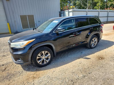 5TDJKRFH4FS****** 2015 Toyota Highlander