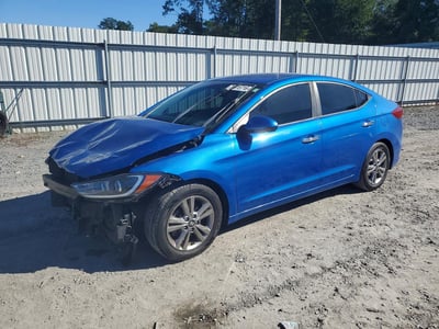 KMHD84LF6JU****** 2018 Hyundai Elantra
