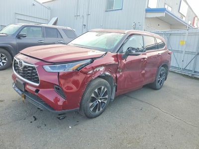 5TDGZRBHXMS****** 2021 Toyota Highlander