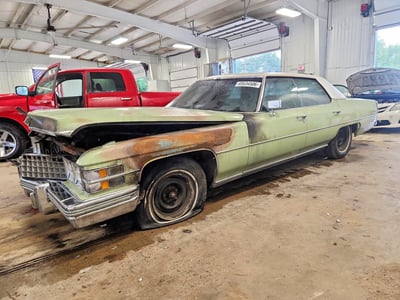 6D49R4Q1***** 1974 Cadillac Deville