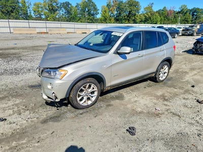 5UXWX7C50DL****** 2013 BMW X3
