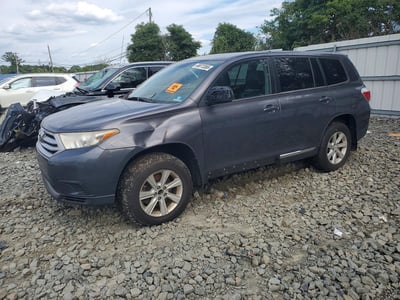 5TDBK3EH1CS****** 2012 Toyota Highlander