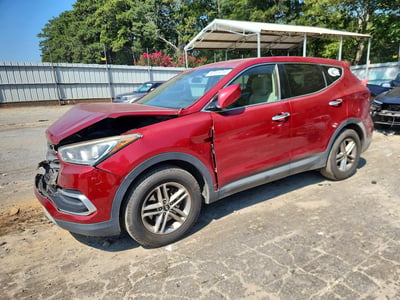 5XYZTDLB4JG****** 2018 Hyundai Santa Fe