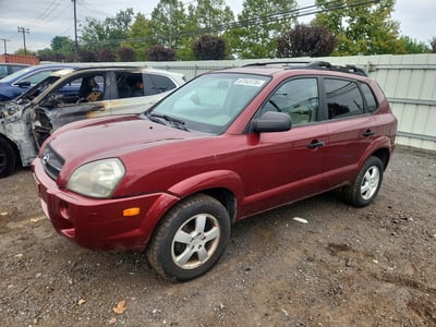KM8JM12B25U****** 2005 Hyundai Tucson