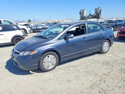 JHMFA36228S****** 2008 Honda Civic Hybrid
