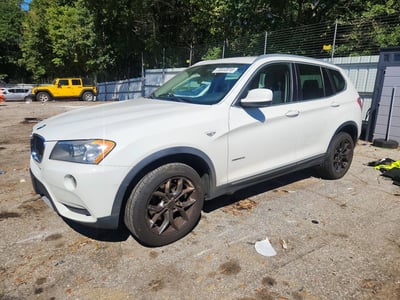5UXWX9C59DL****** 2013 BMW X3