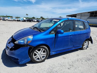 JHMGD38657S****** 2007 Honda Fit