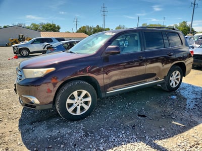5TDBK3EH4DS****** 2013 Toyota Highlander