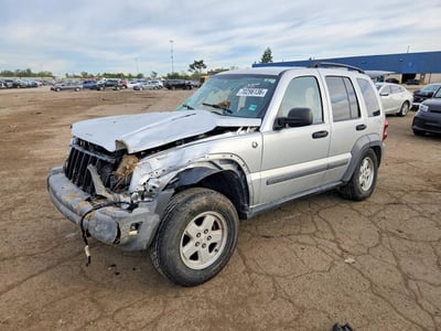 1J4GL48K35W****** 2005 Jeep Liberty