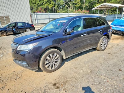 5FRYD3H41GB****** 2016 Acura MDX