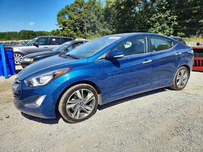 KMHDH4AE3EU****** 2014 Hyundai Elantra