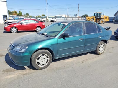 JHMES16551S****** 2001 Honda Civic