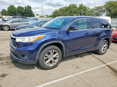 5TDJKRFH5ES****** 2014 Toyota Highlander