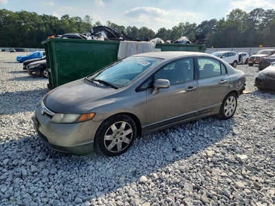 1HGFA165X7L****** 2007 Honda Civic