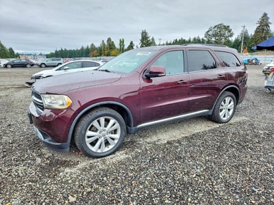 1C4SDJDT6CC****** 2012 Dodge Durango