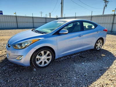 KMHDH4AE6DU****** 2013 Hyundai Elantra