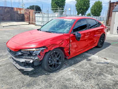 2HGFE2F56NH****** 2022 Honda Civic