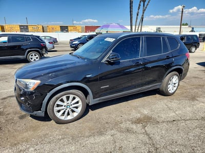 5UXWX9C54G0****** 2016 BMW X3