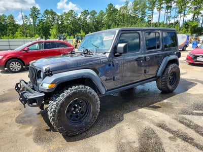 1C4HJXDG6LW****** 2020 Jeep Wrangler