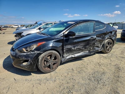 KMHDH4AE1DU****** 2013 Hyundai Elantra