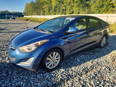 KMHDH4AE4GU****** 2016 Hyundai Elantra