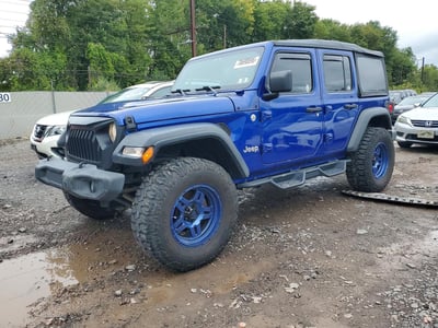 1C4HJXDG1KW****** 2019 Jeep Wrangler