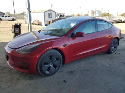 5YJ3E1EB8NF****** 2022 Tesla Model 3