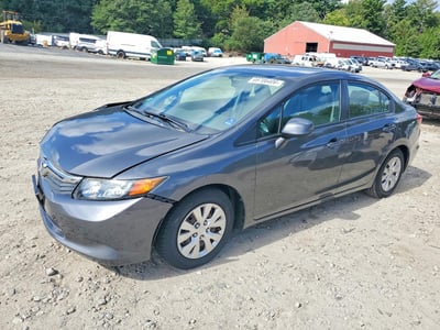 2HGFB2F54CH****** 2012 Honda Civic