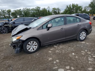 2HGFB2F58CH****** 2012 Honda Civic