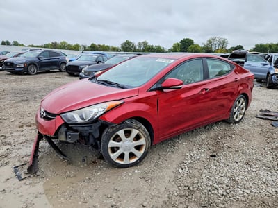 KMHDH4AE0DU****** 2013 Hyundai Elantra