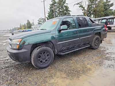 3GNEK13T92G****** 2002 Chevrolet Avalanche