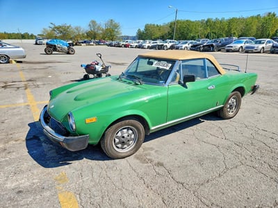 124CS0001***** 1981 Fiat Spider 2000