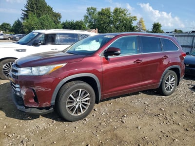 5TDJZRFH5HS****** 2017 Toyota Highlander