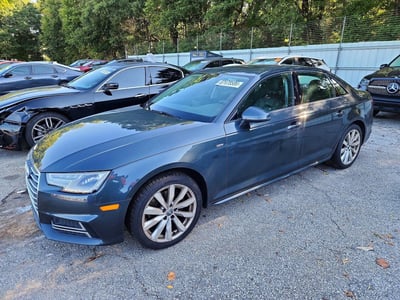WAUKMAF44JA****** 2018 Audi A4