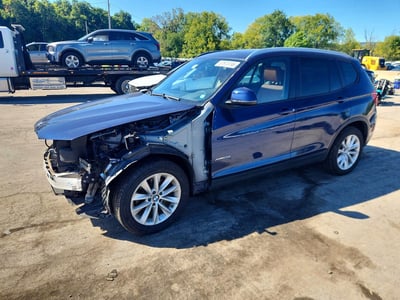 5UXWX9C39H0****** 2017 BMW X3