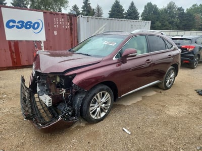 2T2BK1BA7DC****** 2013 Lexus RX 350