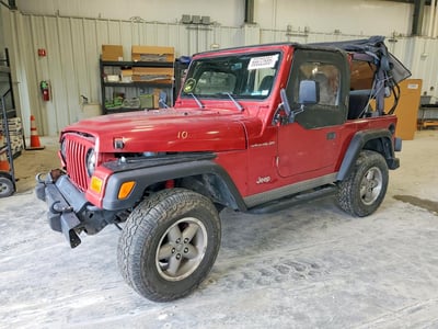 1J4FY29P8WP****** 1998 Jeep Wrangler