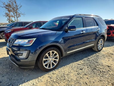 1FM5K7FH2HG****** 2017 Ford Explorer