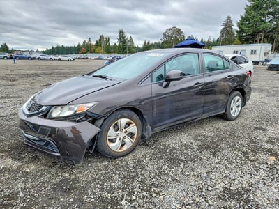2HGFB2F58DH****** 2013 Honda Civic