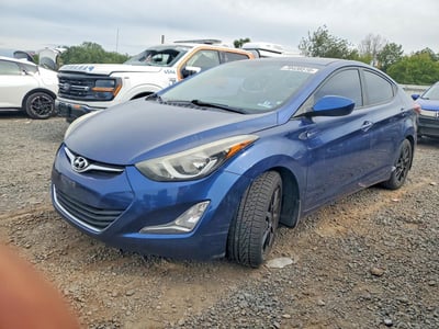 5NPDH4AE9GH****** 2016 Hyundai Elantra