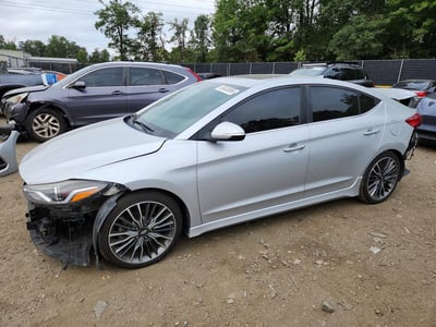 KMHD04LB8JU****** 2018 Hyundai Elantra