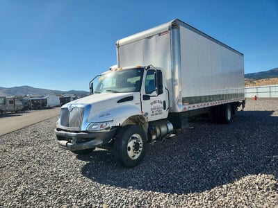 1HTEUMML4KH****** 2019 International MV607 BOX Truck AIR Ride
