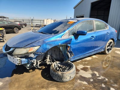 2HGFB2F51EH****** 2014 Honda Civic