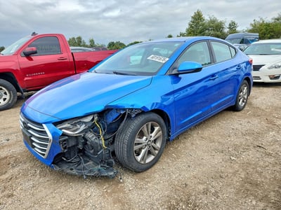 KMHD84LF2JU****** 2018 Hyundai Elantra