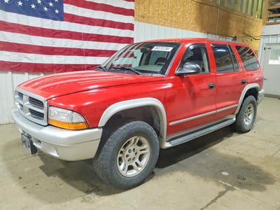 1B4HS58N22F****** 2002 Dodge Durango