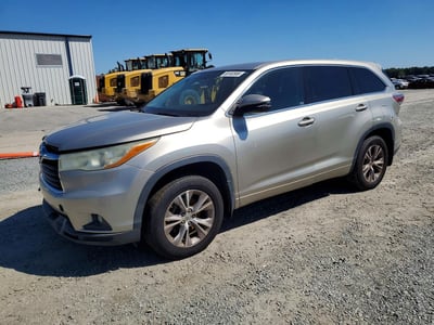 5TDBKRFH6ES****** 2014 Toyota Highlander
