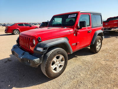 1C4GJXAG9KW****** 2019 Jeep Wrangler